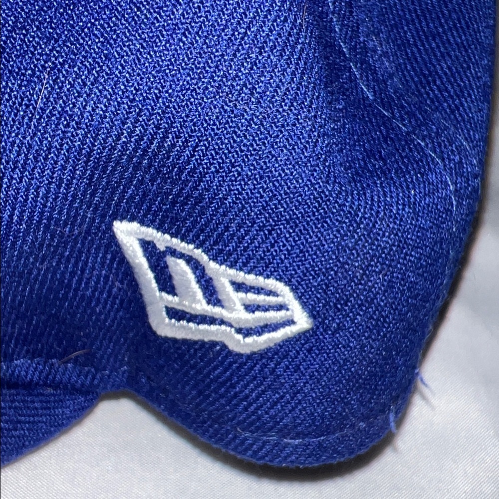 New Era Blue Cap with White Dodgers Baseball Emblem - Picture 2 of 10